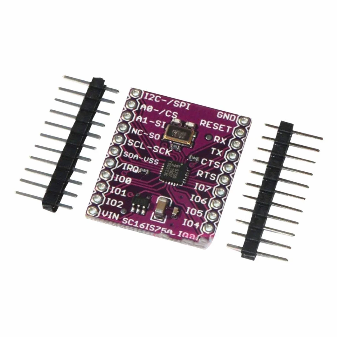 DollaTek SC16IS750 Pojedynczy UART z interfejsem I2C-bus/SPI