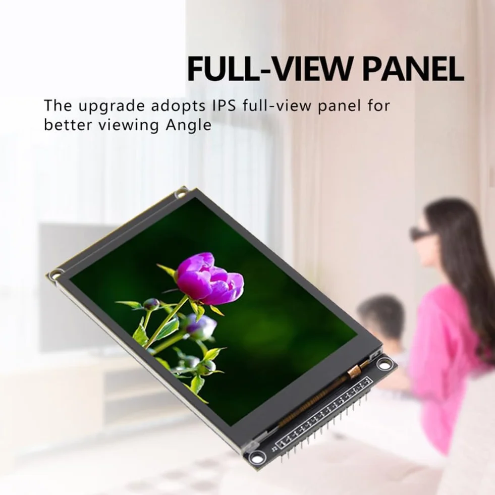 Moduł IPS LCD TFT 3,5 cala ekran dotykowy pojemnościowy 480x320 ST7796 dla C51 STM32 ESP32