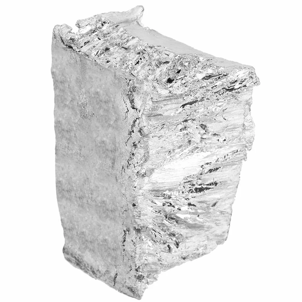Cynk, 1 kg / 2,2 funta wysoka czystość 99,995% cynku Zn metalowy blok bryłowy próbka wlewka