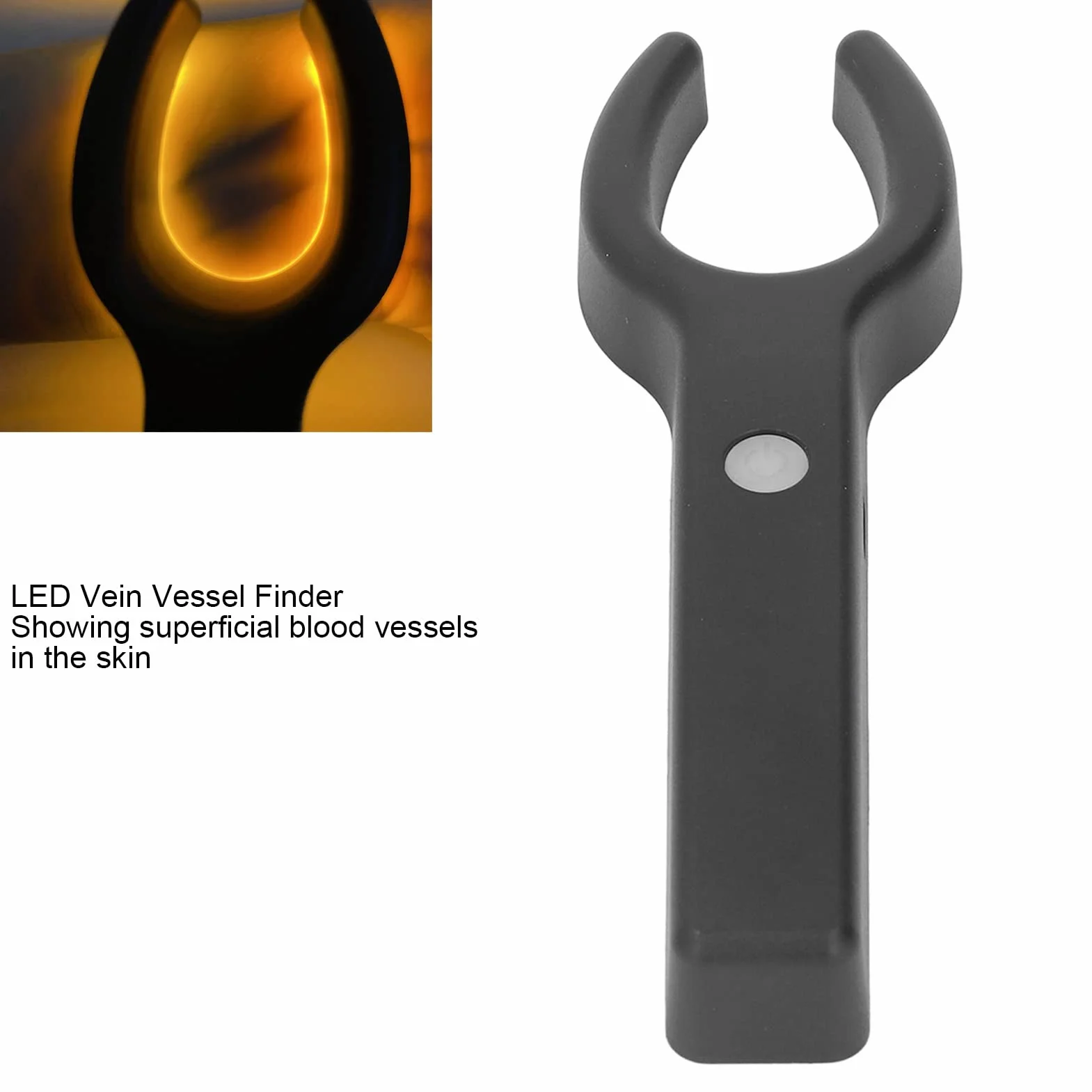 Detektor żył, Ręczny LED Vein Finder Viewer USB Akumulator Iluminator żył Lokalizator Przenośny Przyrząd do Wyświetlania Naczyń dla Opiekunów Starzy Ludzie Niemowlęta