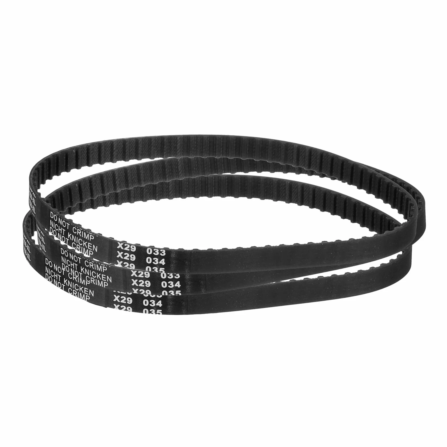 QUARKZMAN 3 szt. 150xl 037 pasek rozrządu 75 zębów czarny gumowy pasek rozrządu, szerokość 10 mm, skok 5,08 mm, części drukarki 3D, część paska rozrządu