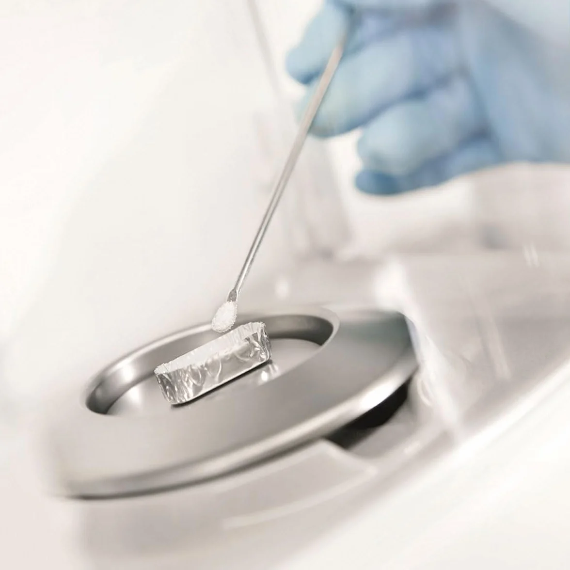 LEEQ 2 szt. mikrołyżki ze stali nierdzewnej – szpatułka laboratoryjna, stal nierdzewna, łyżka laboratoryjna, łyżka laboratoryjna, łyżka do pobierania próbek (20 cm)
