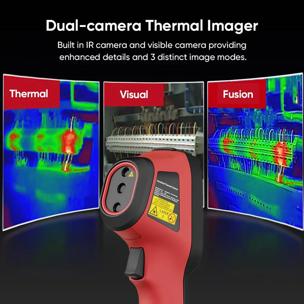 HIKMICRO Kamera termowizyjna E02 96x96 z kamerą wizualną 20 Hz -20°C do 400°C