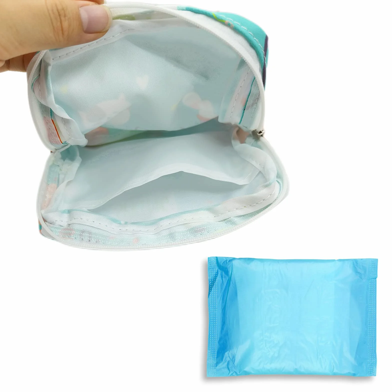 Torba do przechowywania torebek menstruacyjnych przenośna damska