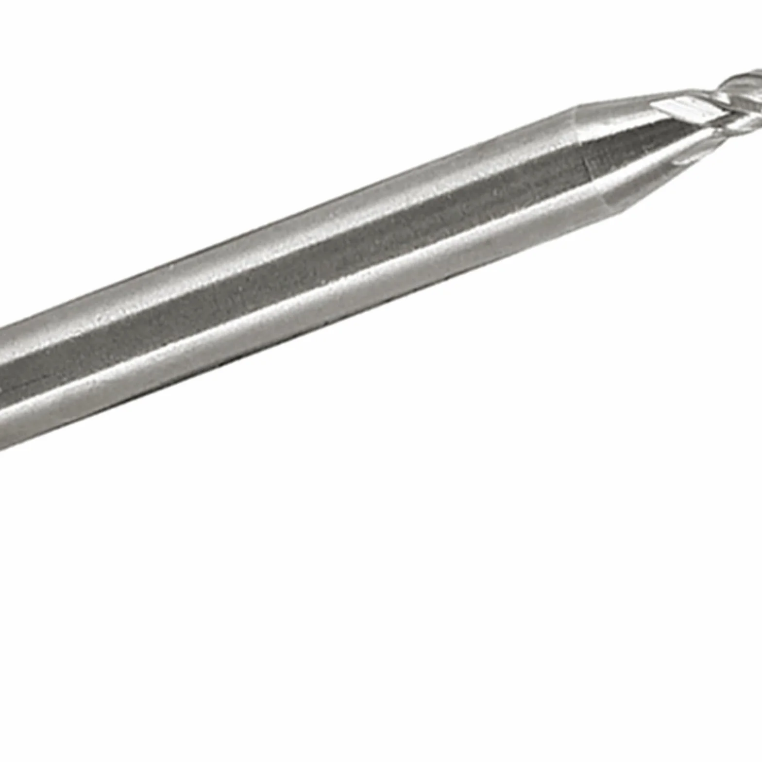 Frez HSS CNC 4-fletowy 1/4" 1/8" prosty trzpień 4 mm do stali szybkotnącej