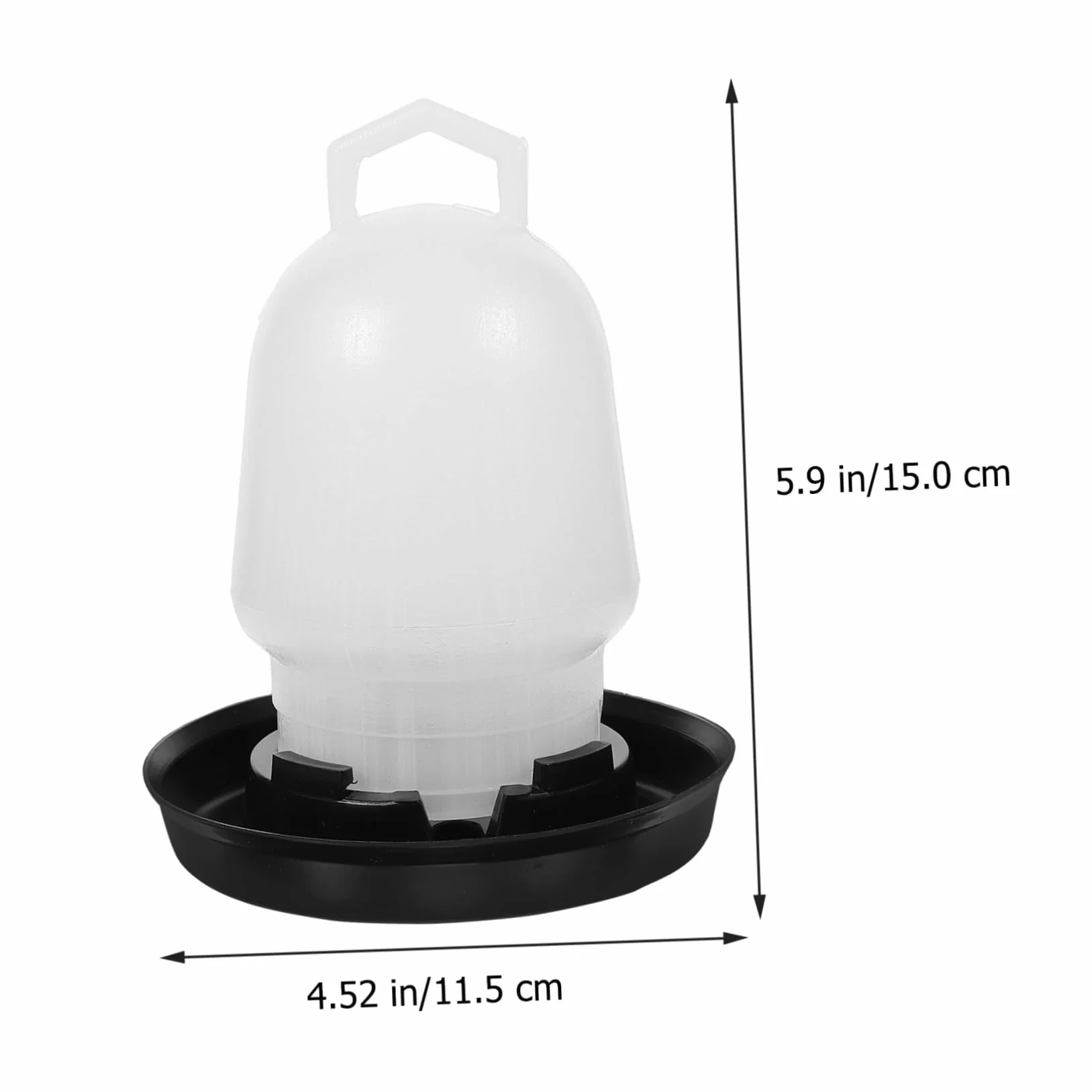 Mipcase Podajnik Wody Dla Kurczaków Automatyczny Poidło Dla Kurczaków Kubki Plastikowe Karmniki Dla Drobiu
