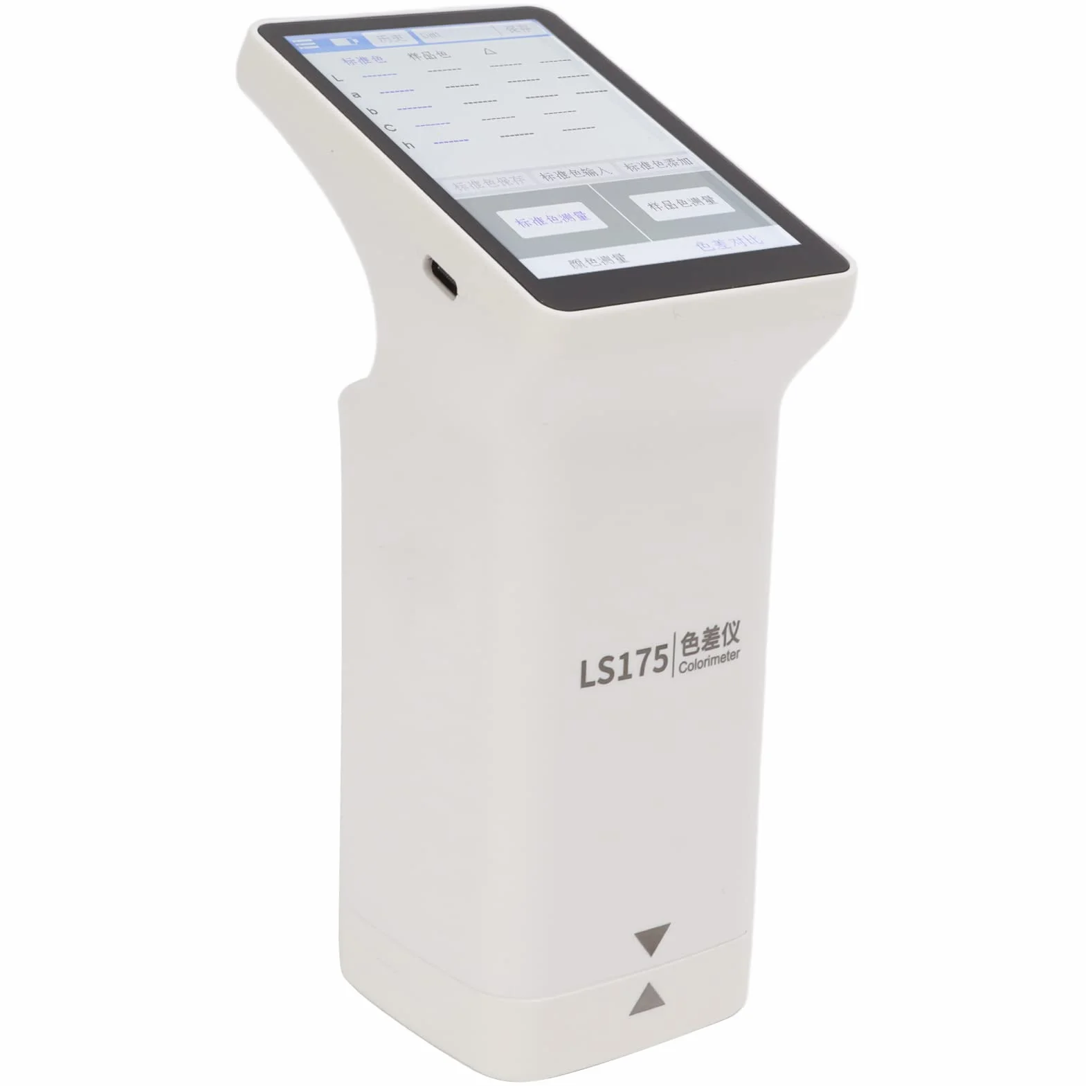 Cyfrowy Kolorymetr LS175 Analizator Kolorów Tester Różnicy Kolorów z Ekranem Dotykowym 3,5 Cala