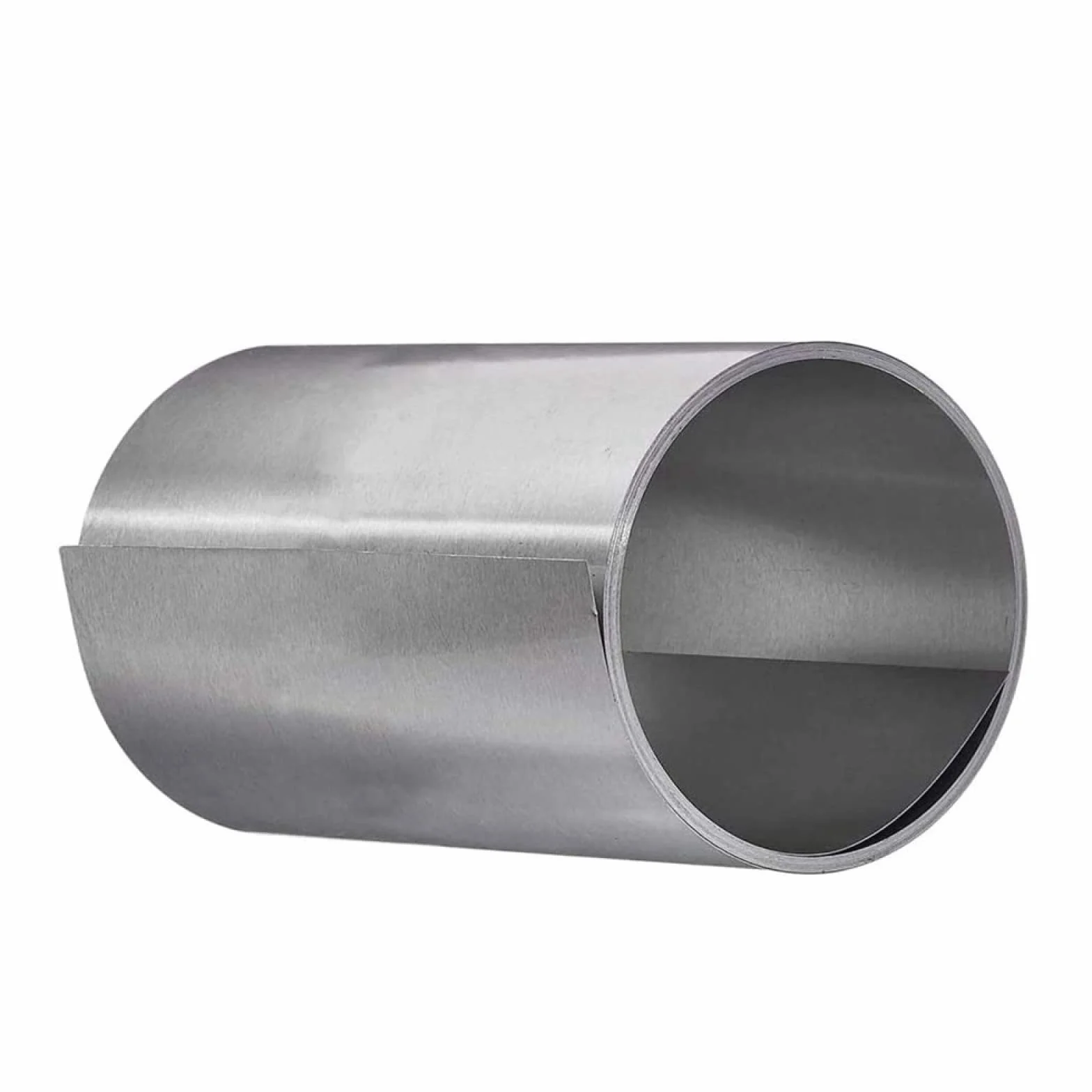 Czysta szpula aluminiowa, listwa aluminiowa do zastosowań mechanicznych w halach i budownictwie, długość 1000 mm, grubość 0,5 mm, szerokość 100 mm