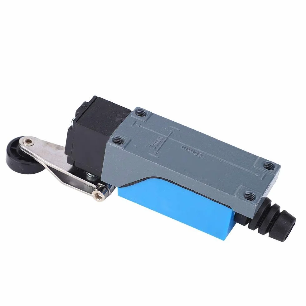 ME-8104 wyłącznik krańcowy 250V AC 115V DC mikroprzełącznik regulowana dźwignia rolkowa 50~60Hz