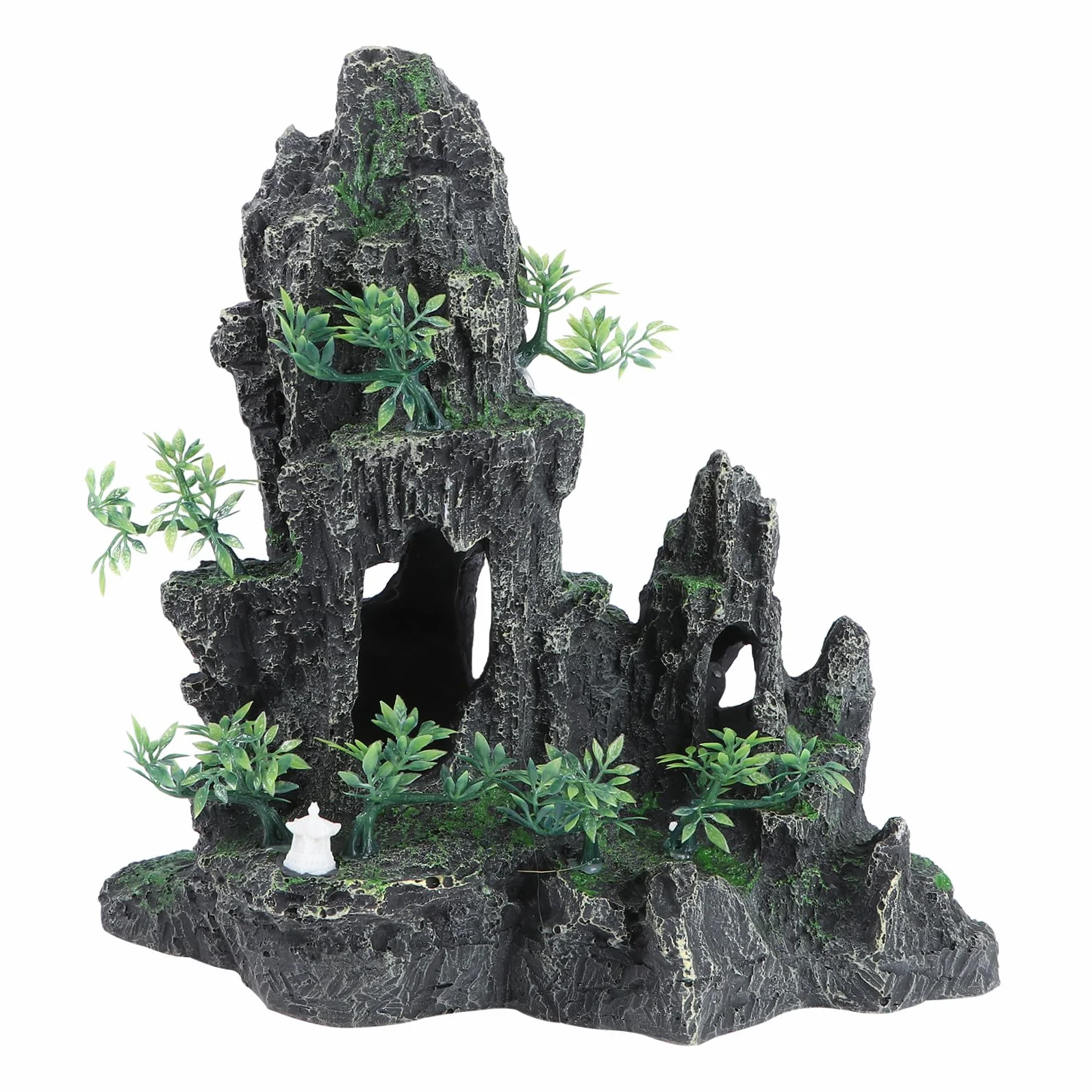 Żywica Peak Craft Akwarium Rockery Ornament Sztuczne Górskie Akcesoria Do Akwarium Dekoracje