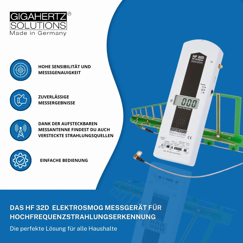 Gigahertz Solutions HF 32D Miernik elektromagnetyczny HF