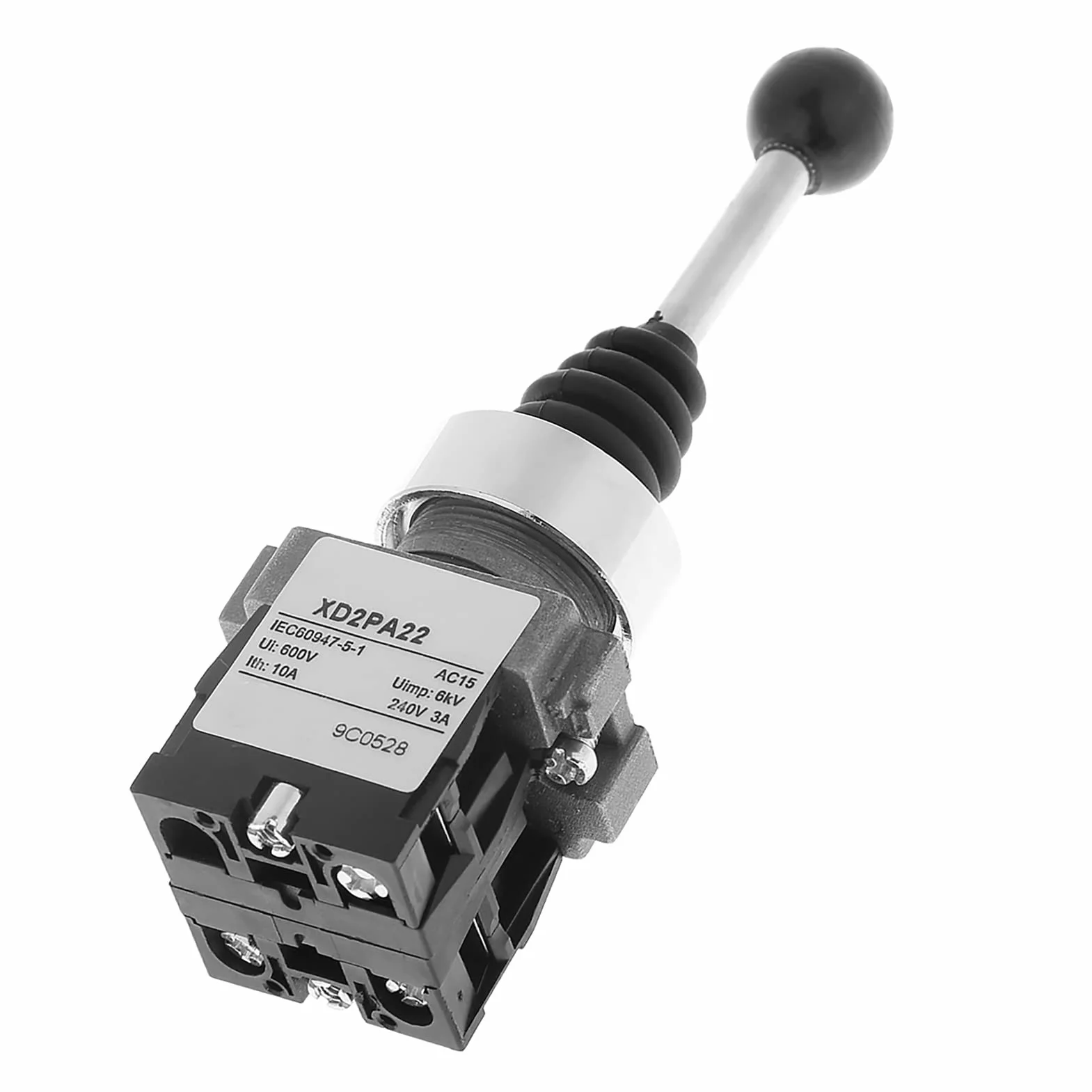 Przełącznik Krzyżowy Joystick 2-pozycyjny Xd2Pa22Cr Sprężyna Powrotna Chwilowy