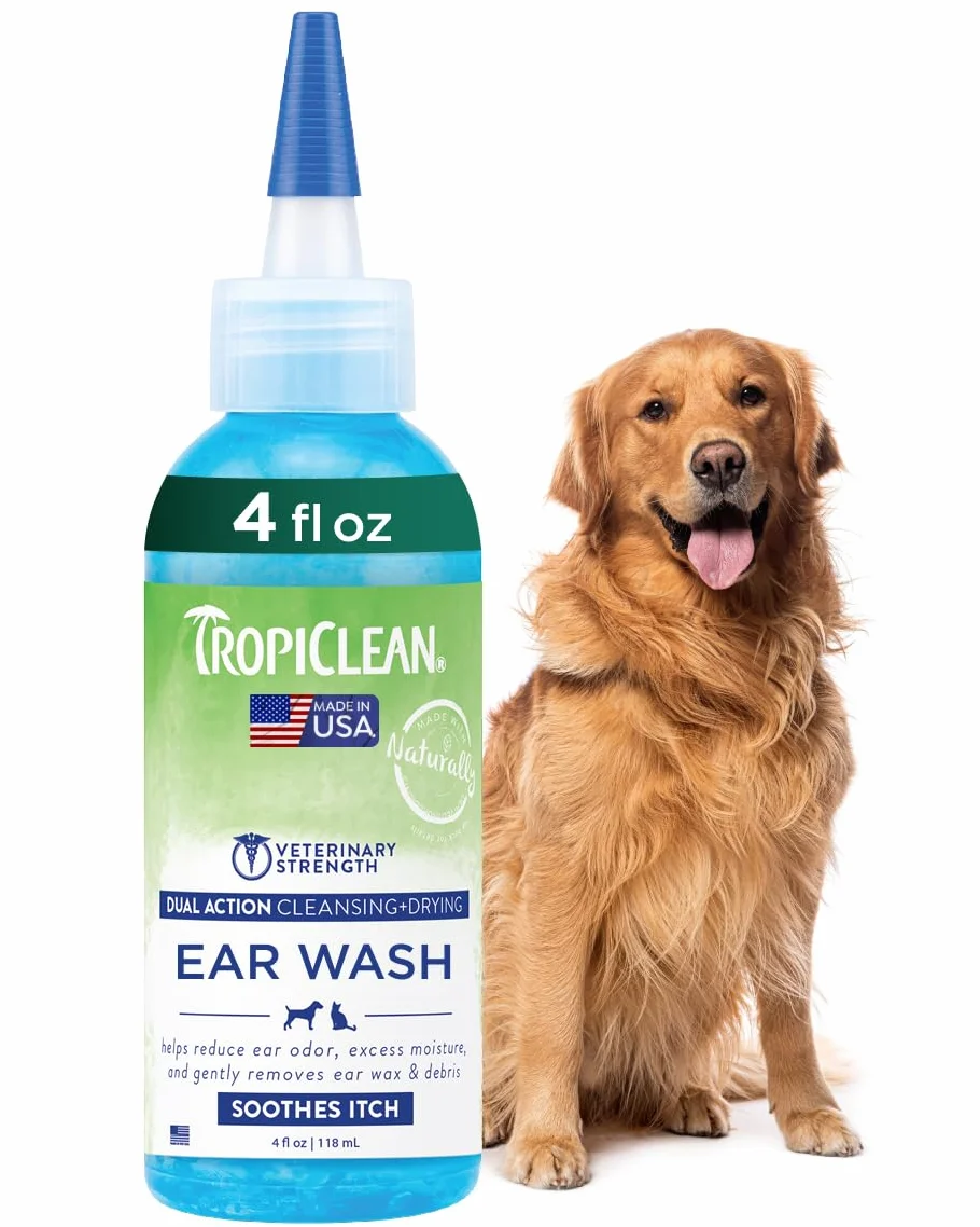 Tropiclean środek do czyszczenia uszu dla psów i kotów 118 ml