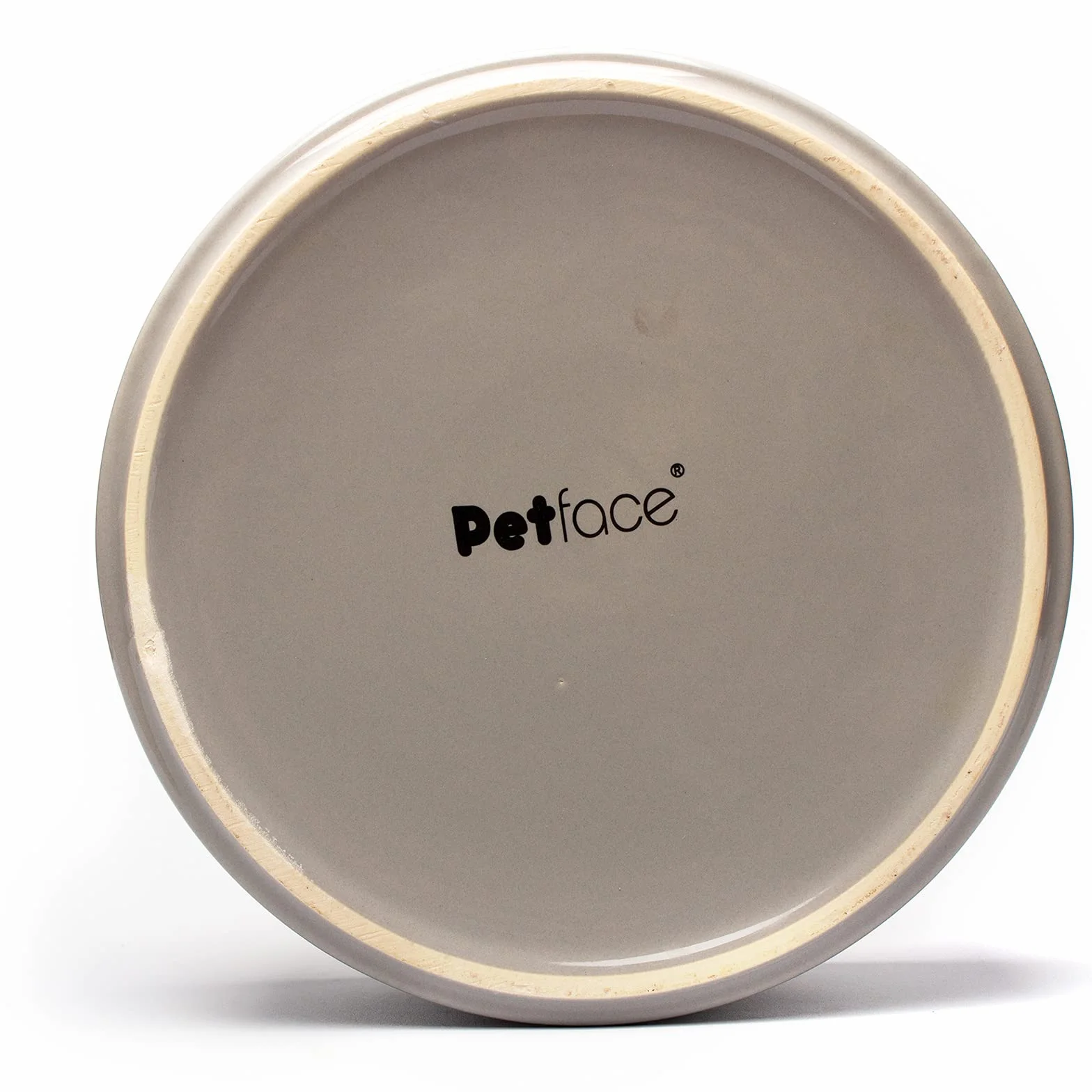 Petface Ceramiczna miska z szarymi punktami, 13 cm