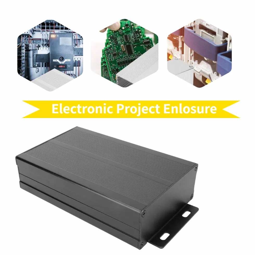 Aluminiowe pudełko na projekty obudowa elektroniczna 1,6 x 3,8 x 5,9 cala