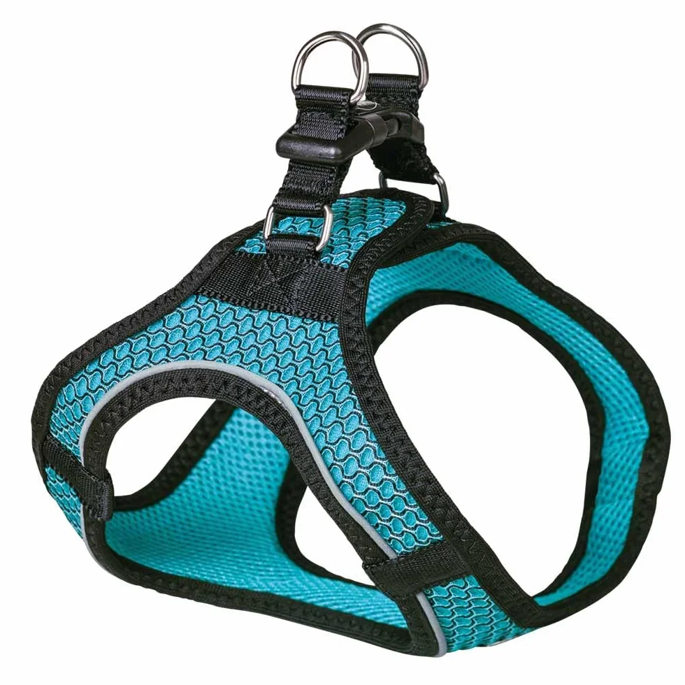 Nobby Uprząż Mesh Air jasnoniebieska XS-S klatka piersiowa: 30-35 cm, brzuch: 30-36 cm