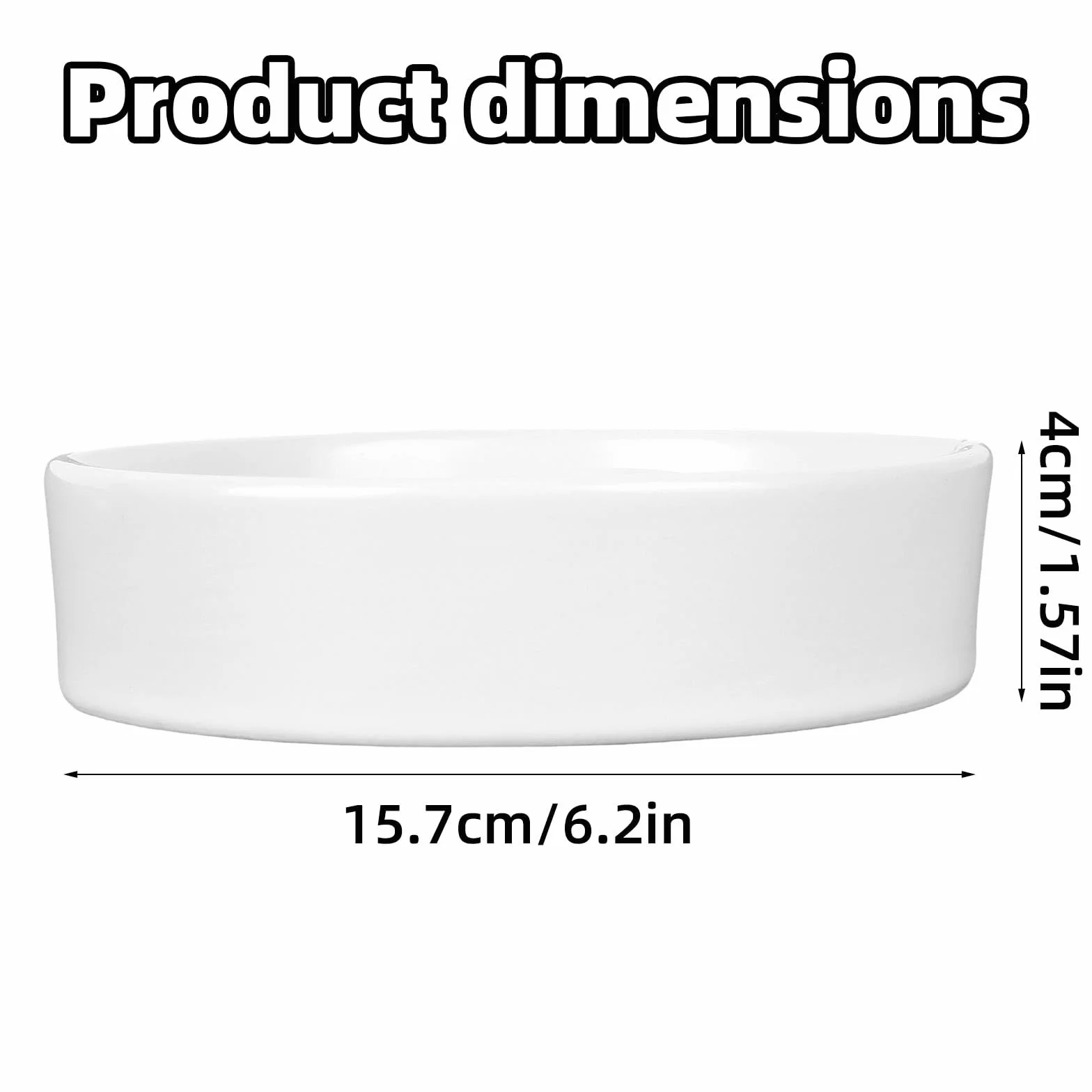 Ceramiczna Miska dla Psa Spowalniająca Jedzenie, 15,7x4cm Wzór Puzzli z Kwiatowym Labiryntem Miska dla Zwierząt Spowalniająca Jedzenie Małych Psów i Kotów Można Myć w Zmywarce (Biała)