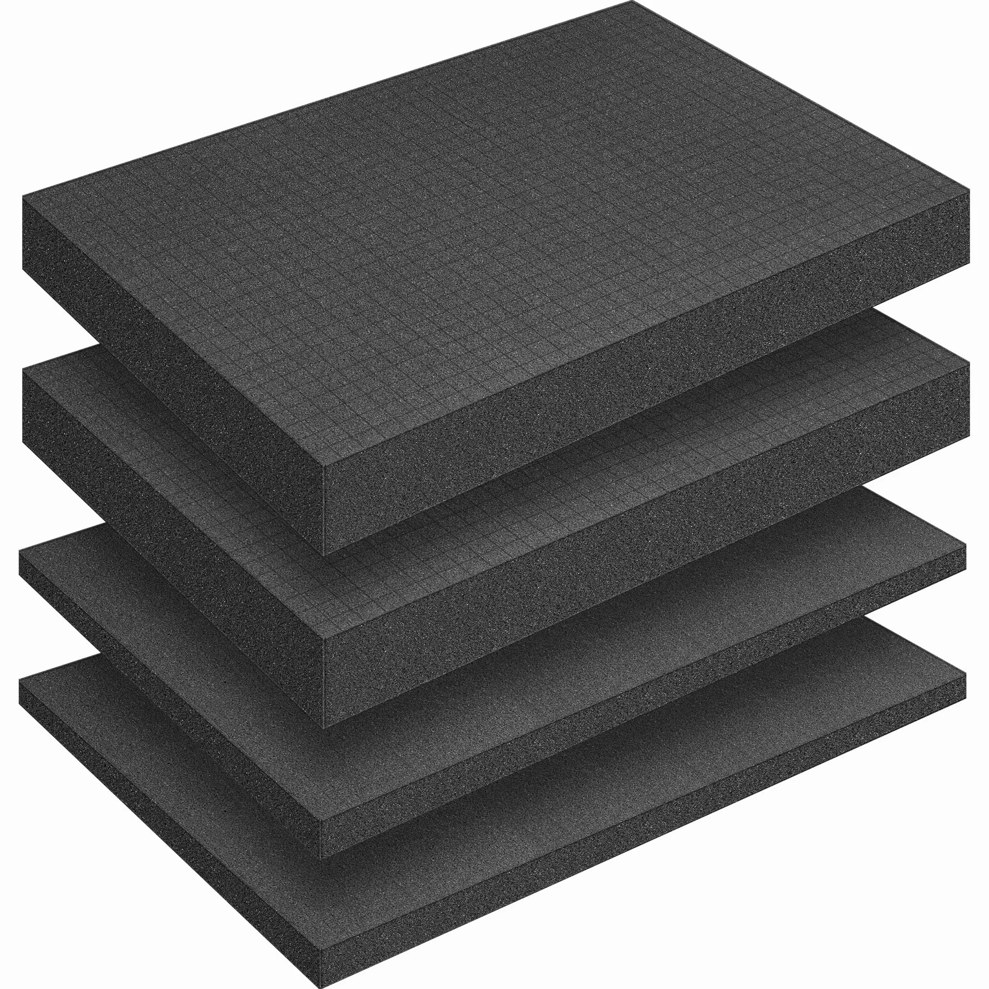 10mm i 50mm po 2 sztuk pianka rastrowa, pianka w kostce, walizka narzędziowa, walizka na aparat, wkładka do walizki, miniatura, narzędzie (10mm i 50mm po 2 sztuki)