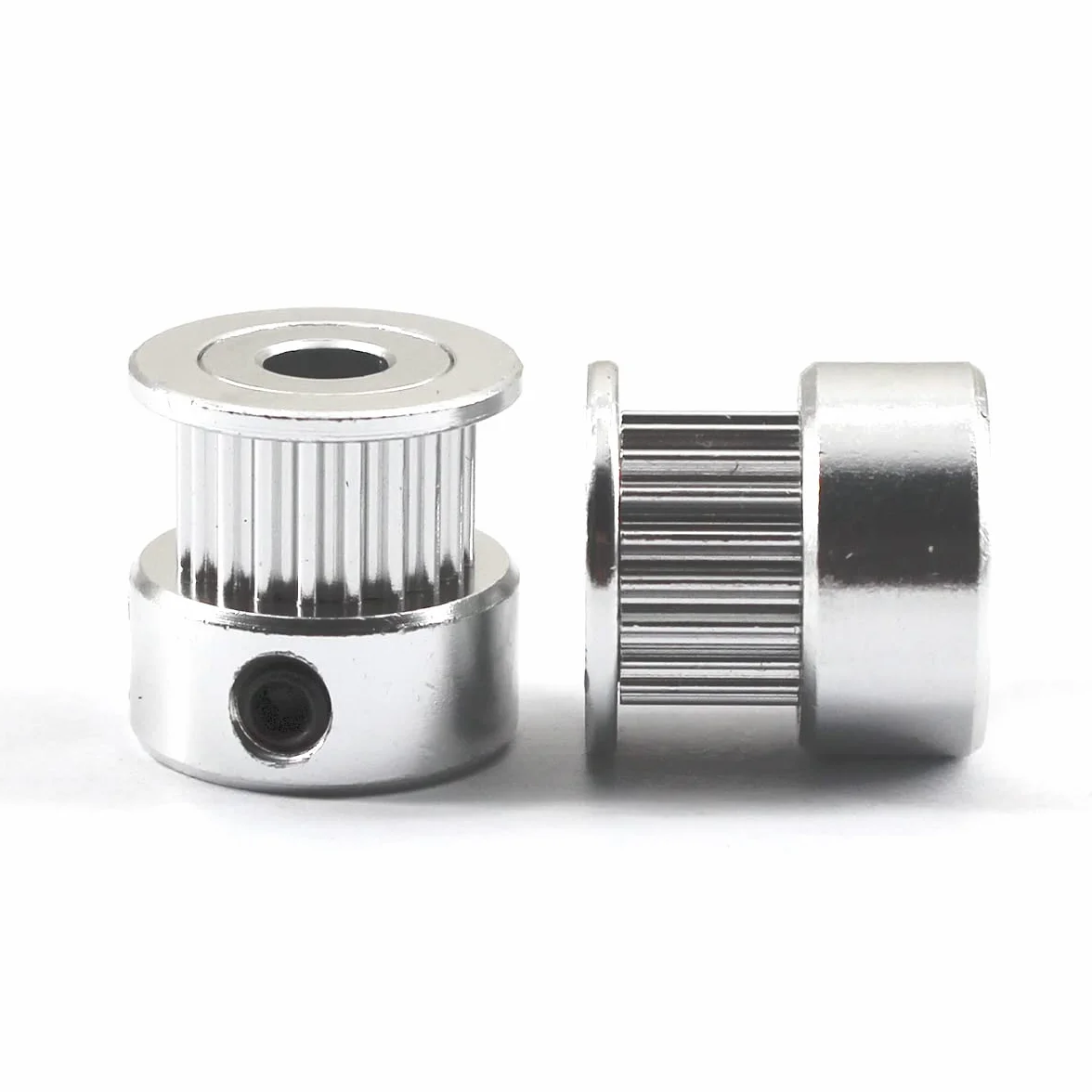 Aluminiowy zestaw pasków rozrządu GT2 20 zębów 4 mm otwór synchroniczne koło rozrządu i klucz M3 do drukarki 3D, 6 sztuk