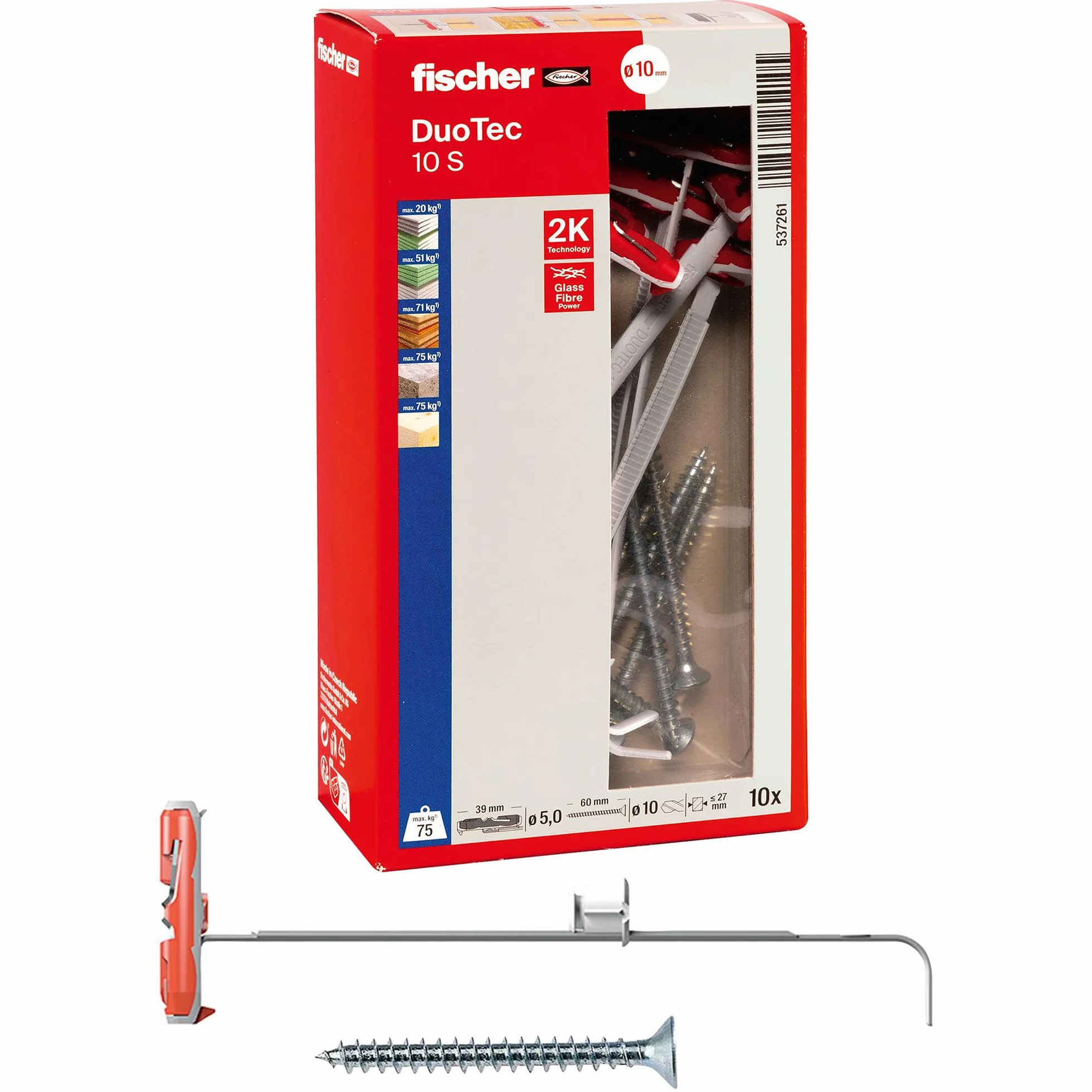 Fischer Duotec 10 S 10 szt