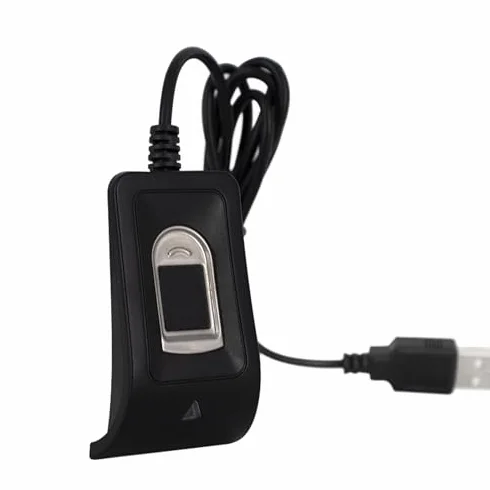 Czytnik Linii Papilarnych, Zwarta Konstrukcja Kalibracja 360 Stopni Funkcja Rozpoznawania DC3.3V Czytnik Linii Papilarnych USB do Komputera