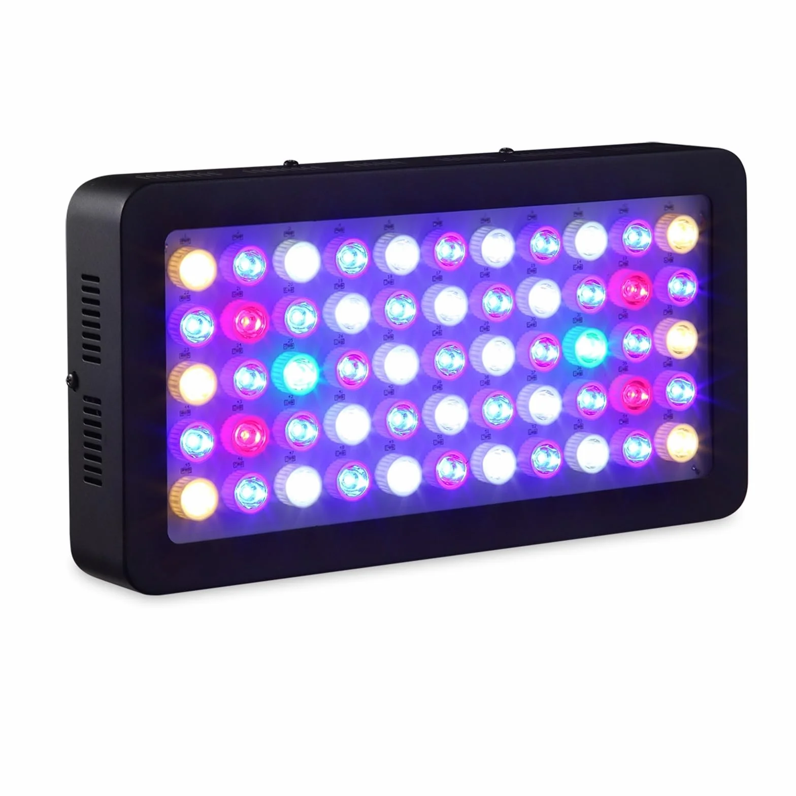 Oświetlenie LED do akwarium 165 W Pełne spektrum Możliwość przyciemniania Wzrost rafy koralowej w wodzie słodkiej i morskiej Z białym niebieskim LPS do akwarium z rybami