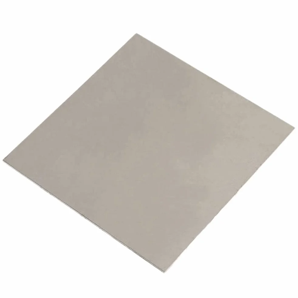 TA2 Tytanowa płytka metalowa 4 x 150 x 150 mm