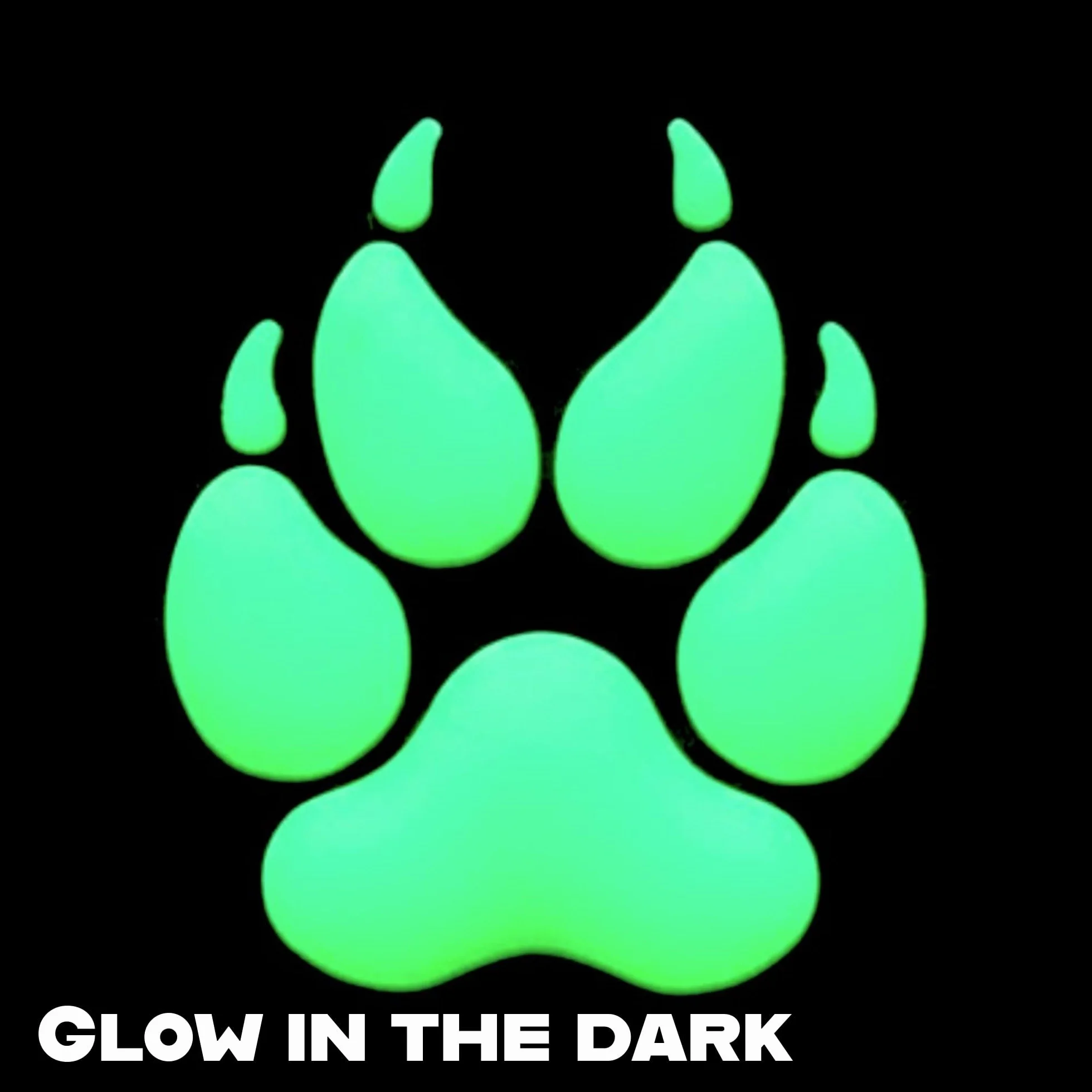 K9 Paw Glow Dark Cat Eye Dog Handler PVC Hook