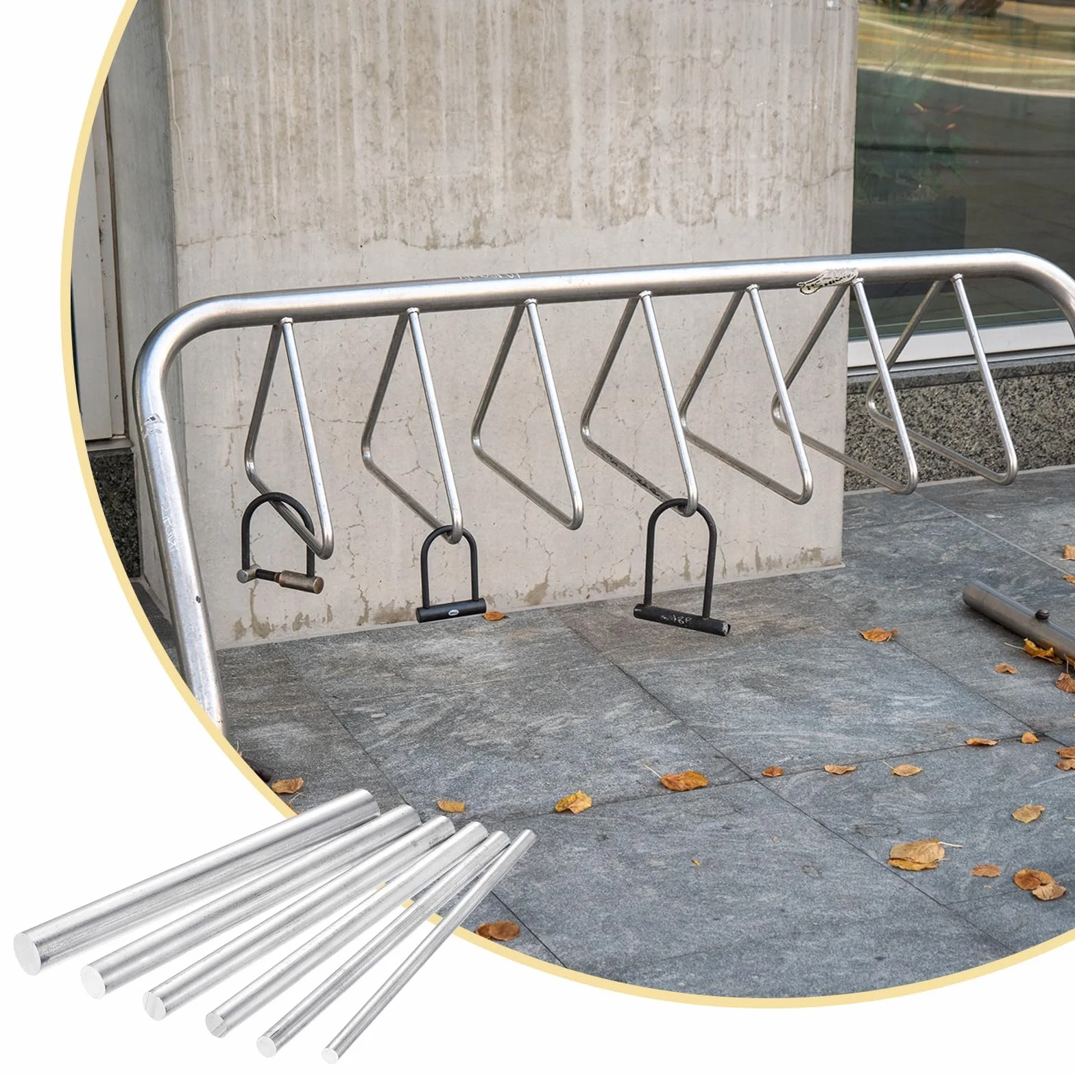 Pręt okrągły aluminiowy 10 x 100 mm 6061 masywny QUARKZMAN
