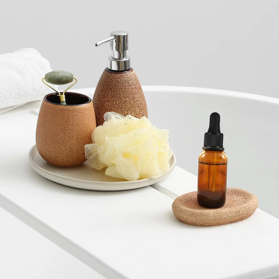 Zestaw butelek z zakraplaczem, 6 x 30 ml brązowe szklane butelki z zakraplaczem, mała pipeta ze szklaną pipetą, do laboratorium, olejków eterycznych, kosmetyków, aromaterapii