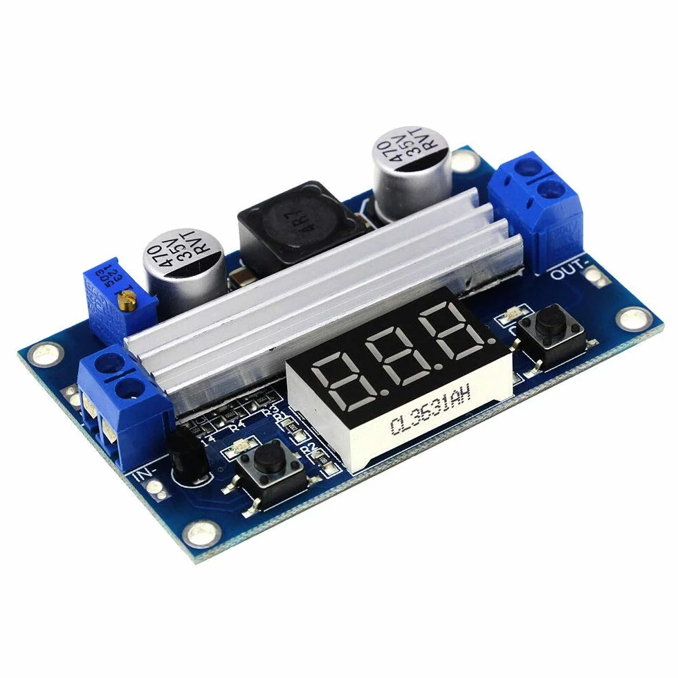 LTC1871 DC DC Step Up Booster Converter 3-35 VDC to 3.5-35 VDC LED Voltmeter