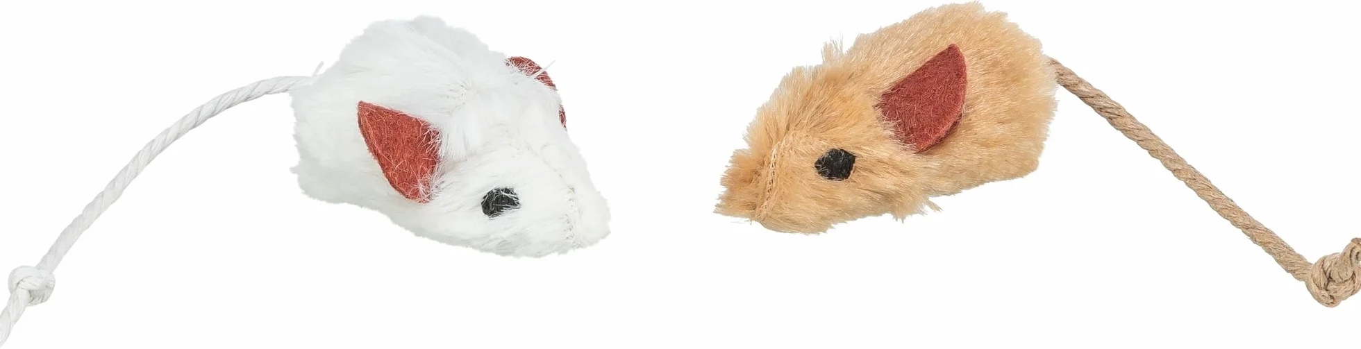 Trixie Mysz Zabawka dla Kotów, Wielokolorowy, 6 sztuk