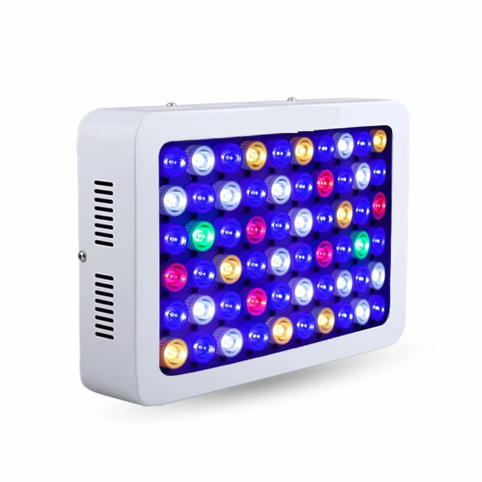 Światło do akwarium, Ryby słodkowodne słonowodne lampa do akwarium możliwość przyciemniania oświetlenie led do uprawy 180W do akwarium rafa morska koral rośliny wodne oświetlenie