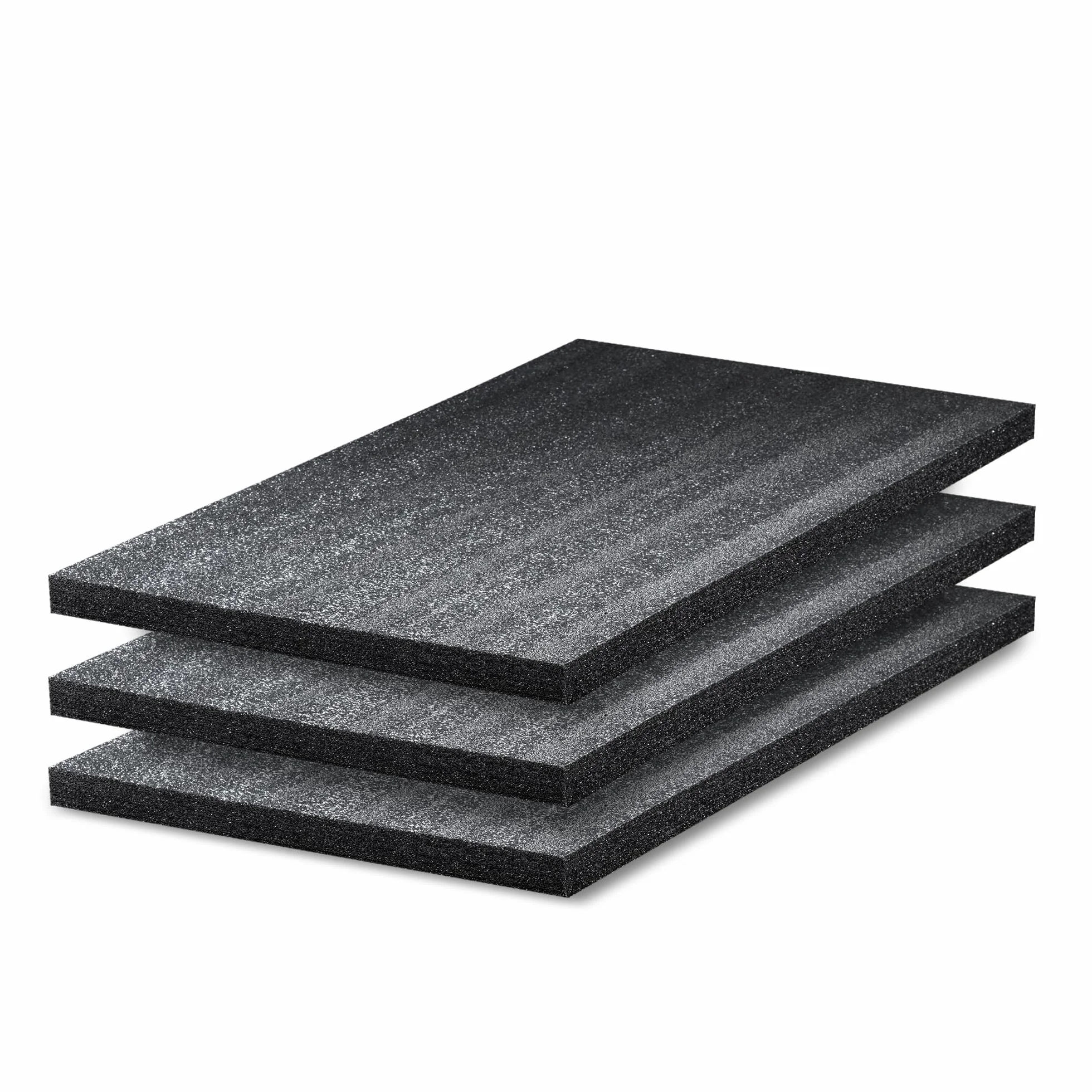 Wielowarstwowa pianka, 3 sztuki, 800 x 600 x 50 mm, Shadow Foam, cięcie i ściąganie, możliwość dopasowania, wkładka Kaizen Foam, wkładka na narzędzia do aparatu, walizka narzędziowa, wózek