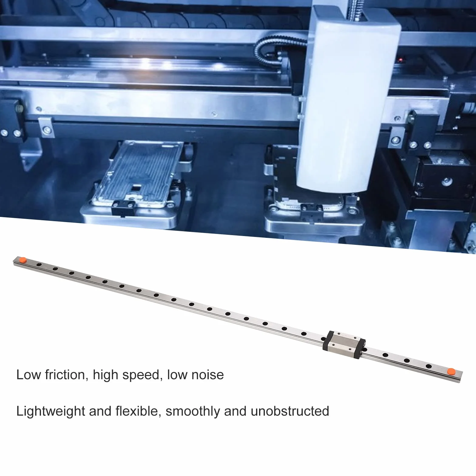 Prowadnica Liniowa MGN12H 600 Mm Automatyczne Centrowanie Łożysko Precyzyjne Pozycjonowanie