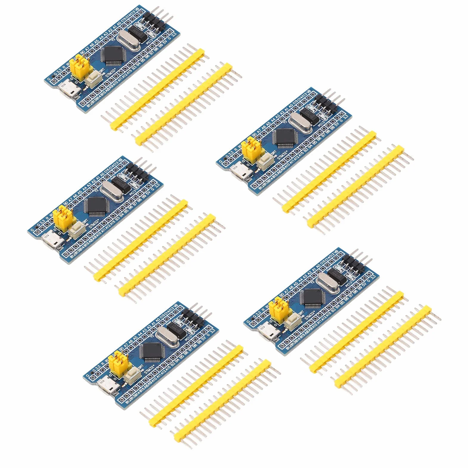 STM32F103C8T6 Minimalna Płyta Rozwojowa Systemu Moduł 40 Pin Micro USB
