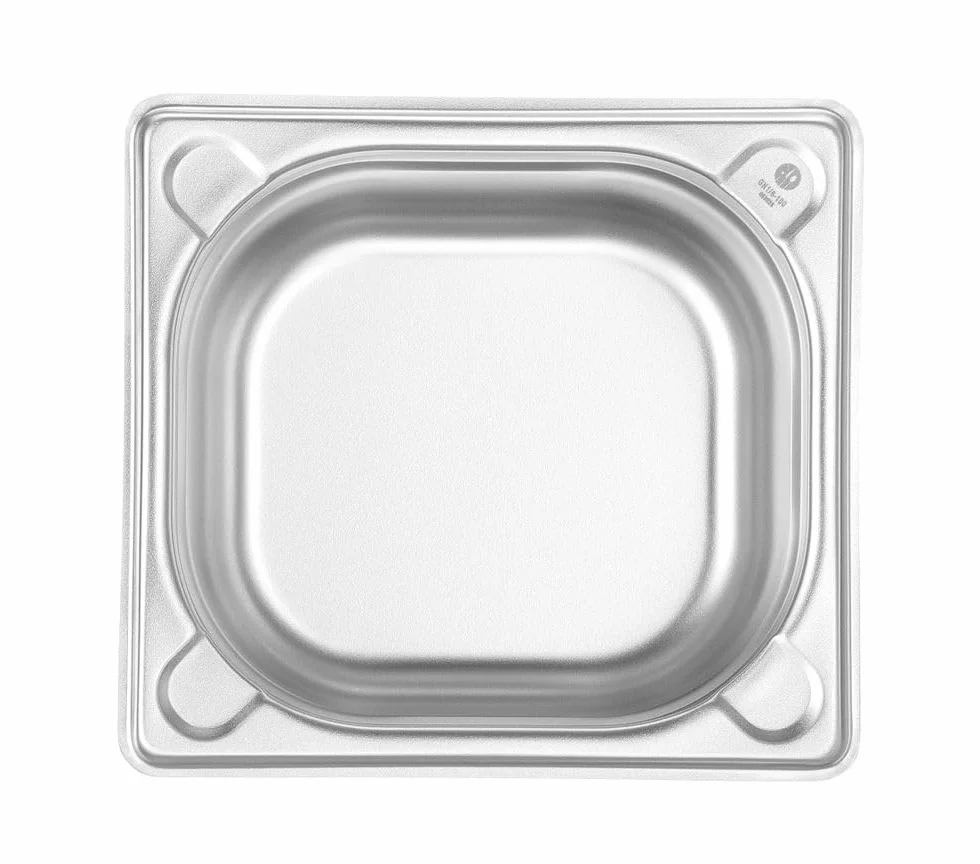 HENDI Pojemnik GN1/6 ze stali nierdzewnej 1,6L 176x162x100mm odporny na temp. -40°C do 250°C