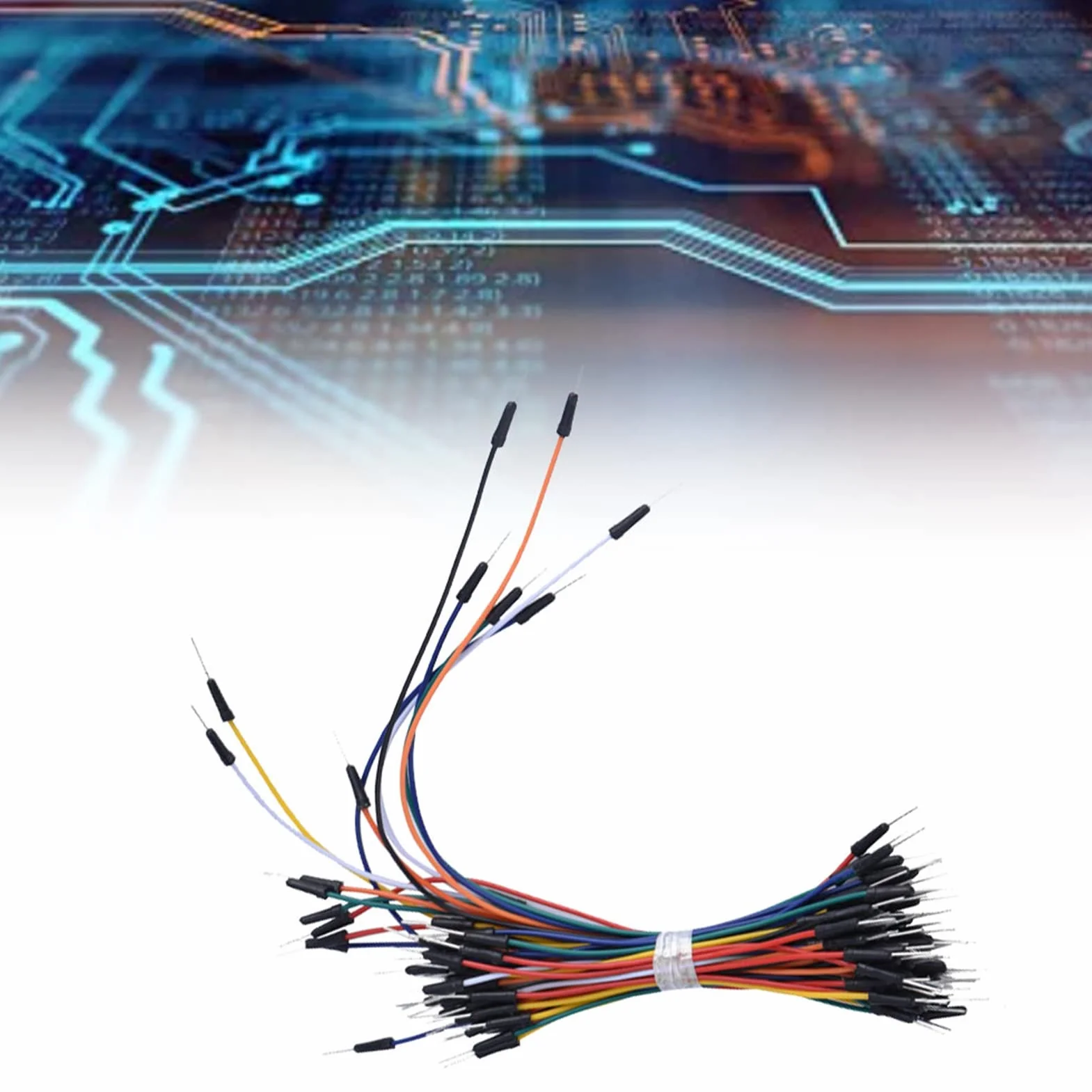Przewody połączeniowe Jumper 65 sztuk do płytki prototypowej Arduino Breadboard