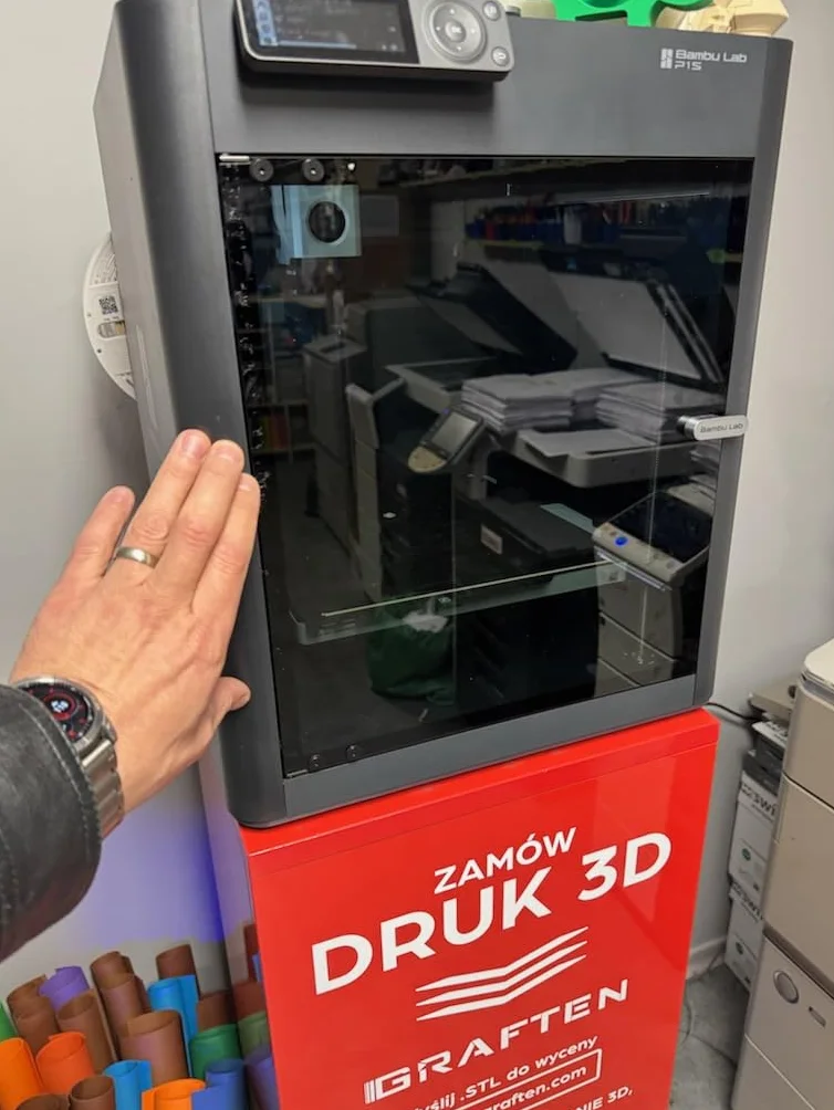 Bambu Lab P1S COMBO Drukarka 3D 2 Lata Gwarancji