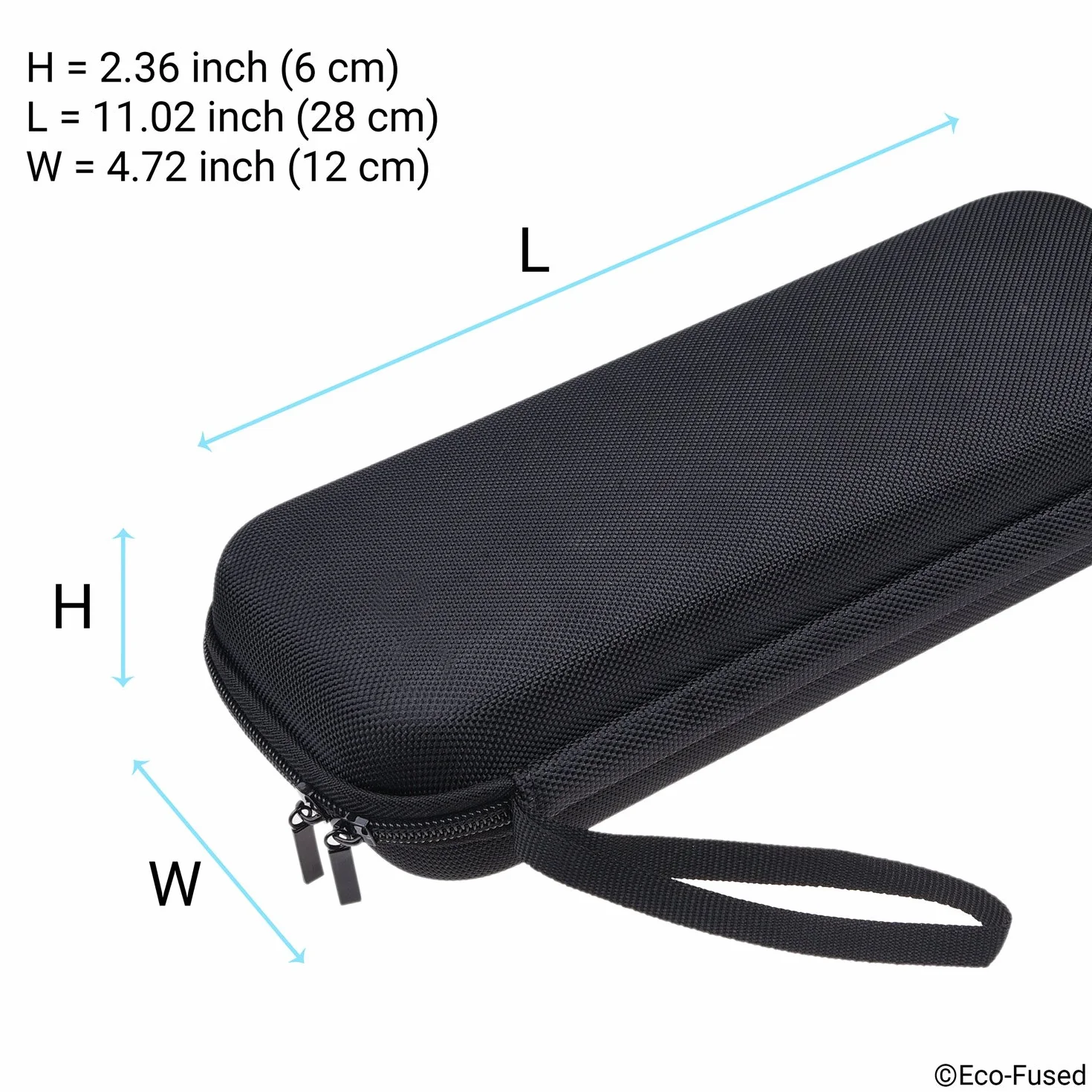 Stetoskop - pasuje do: 3M Littmann, MDF, ADC, Omron, itp. - Duża kieszeń z siatki na akcesoria - mocny materiał nylonowy - chroni Twój stetoskop, czarny, Etui ochronne na stetoskopy, czarne