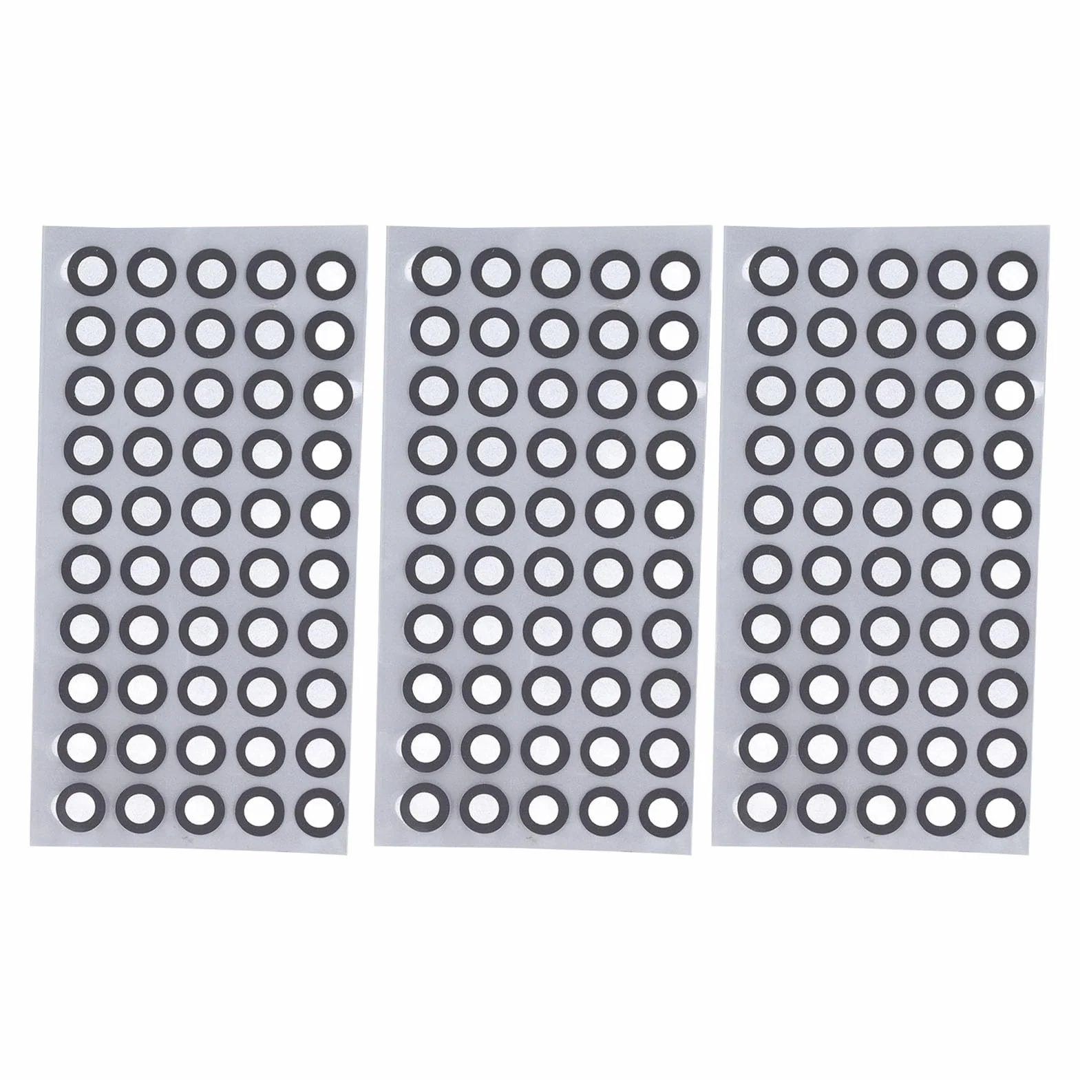 150 szt. 6,0 mm markery do skanowania 3D, punkty odniesienia 3D do skanowania 3D, cele pozycjonowania z czarnymi, odblaskowymi szklanymi mikrokulkami