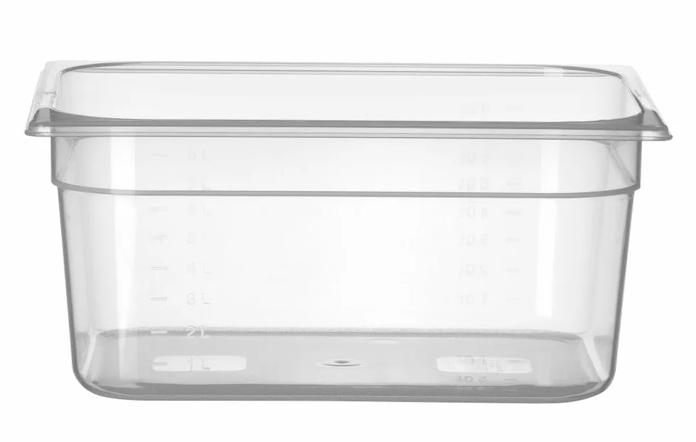 HENDI Pojemnik GN 1/2 - wykonany z polipropylenu - 9,5 L - 325x265x(H)150mm