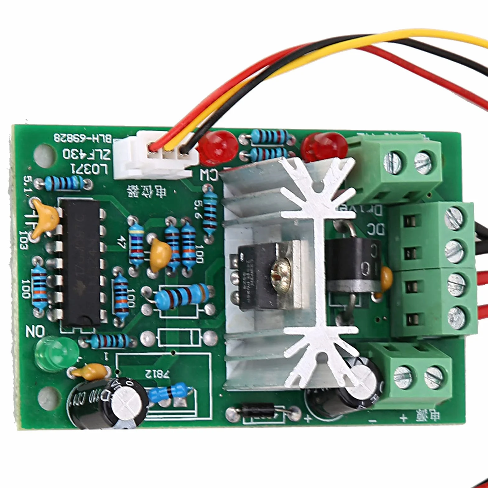 Regulator prędkości silnika prądu stałego PWM 5-30 V 6A 150 W odwracalny