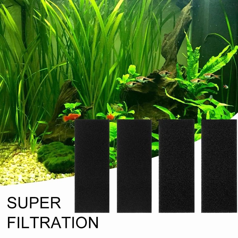 Gąbka filtrująca, filtr gąbkowy, gąbka filtrująca do akwarium, mata filtrująca gąbka, biochemiczny filtr gąbkowy, biochemiczna bawełniana gąbka, gąbka akwariowa, biochemiczna filtracja bawełny, 4