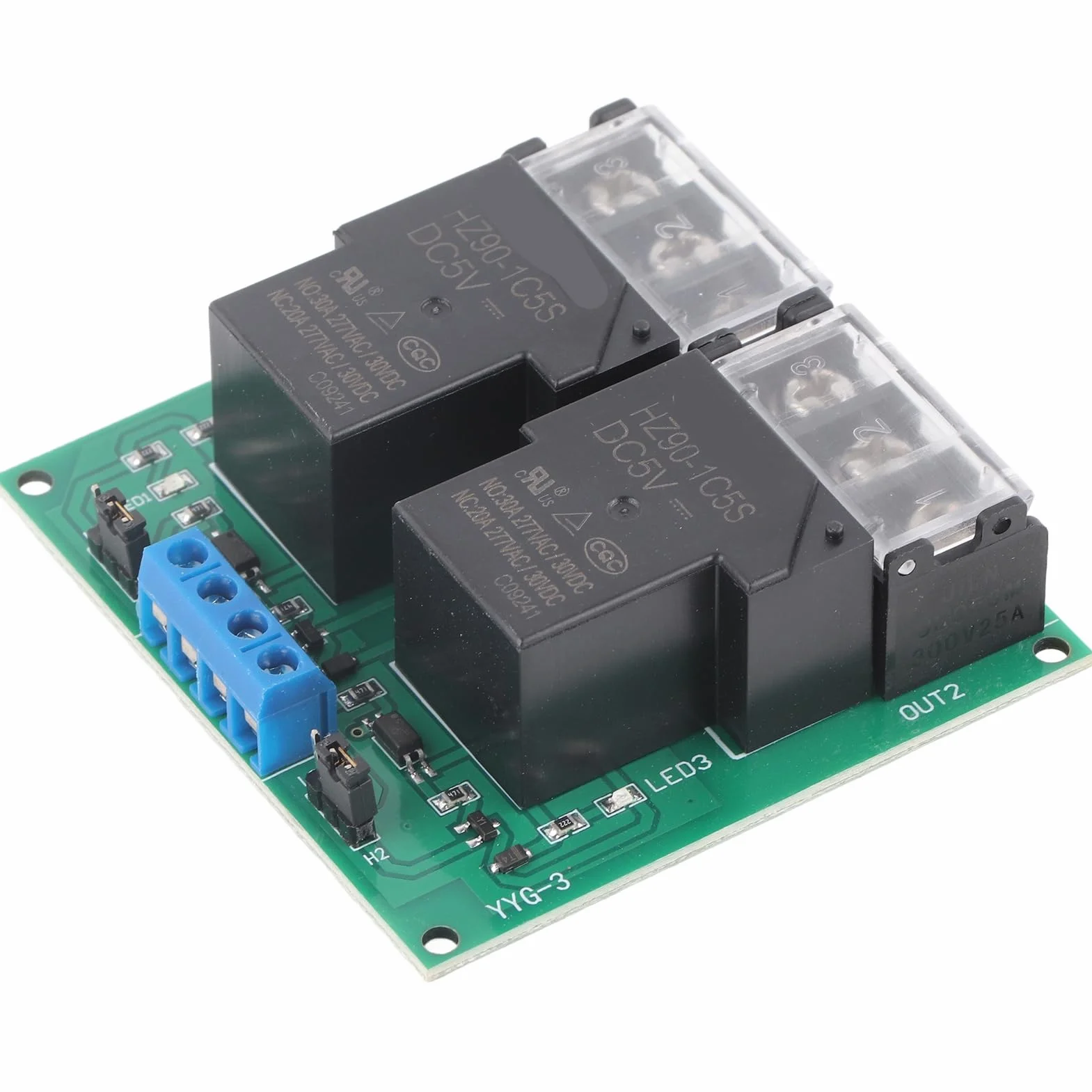 Moduł przekaźnika 30A DC 5V Dwukierunkowy dwukierunkowy transoptor Przekaźnik izolacyjny dużej mocy YYG-3