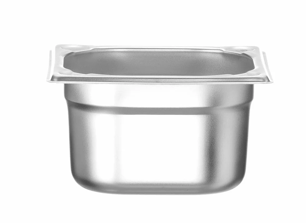 HENDI Pojemnik GN1/6 ze stali nierdzewnej 1,6L 176x162x100mm odporny na temp. -40°C do 250°C