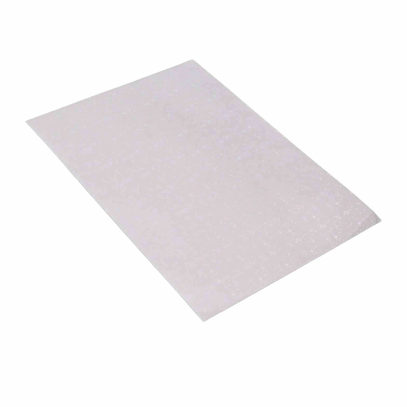 50 arkuszy holograficznych laminowanych na zimno A4, odporne na zarysowania, arkusze do laminowania do identyfikatora (typ 2)