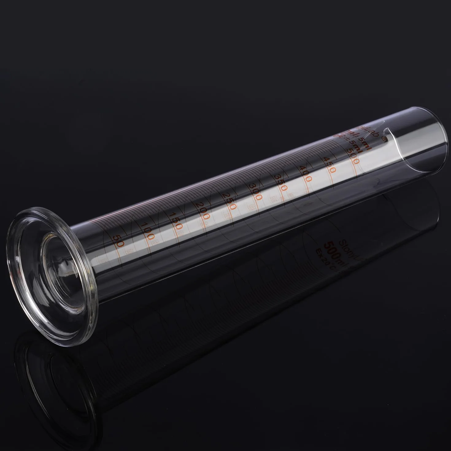Cylinder pomiarowy szklany 500 ml szkło borokrzemowe