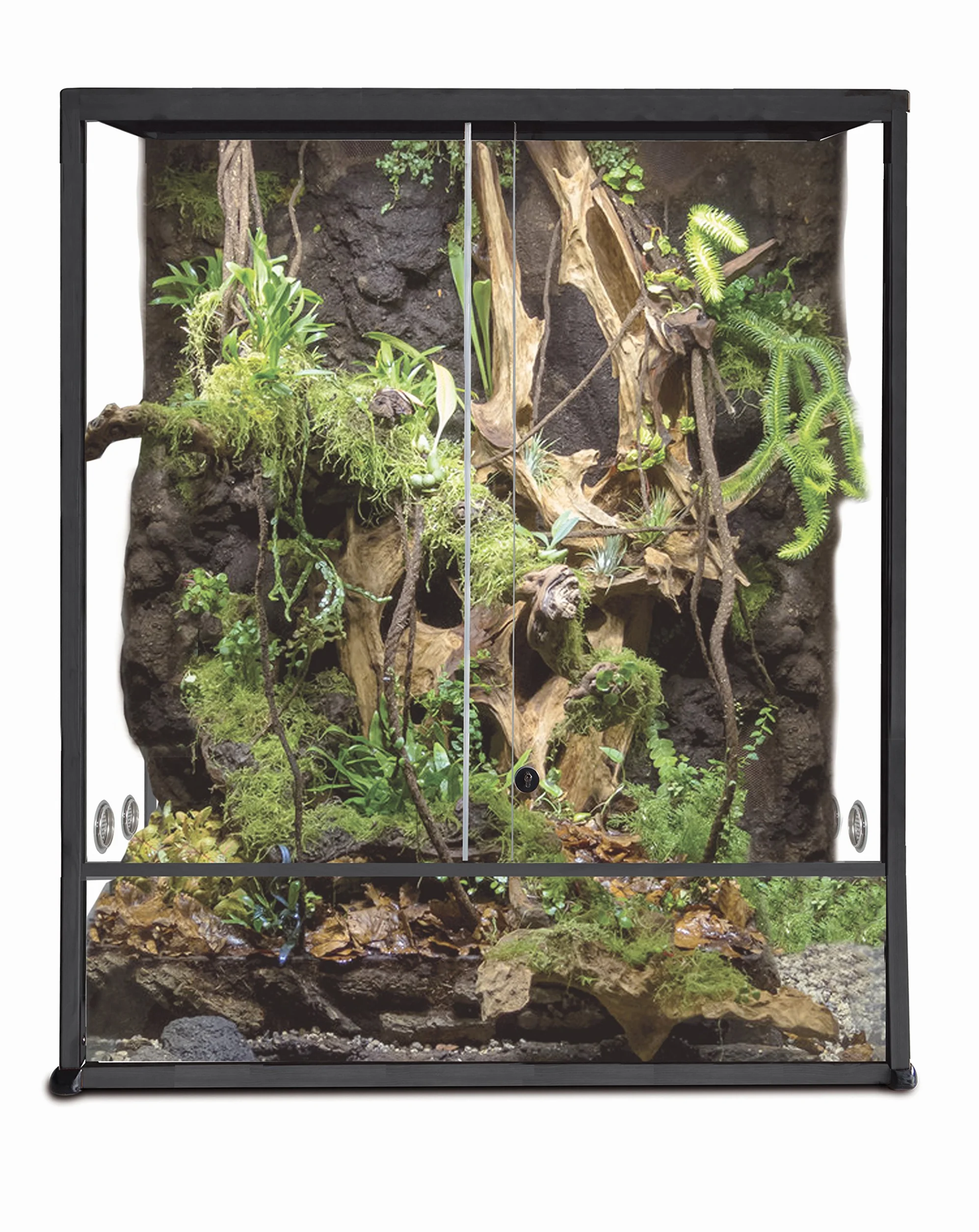 Gady - planeta aluminium elegance terrarium, 30 x 30 x 45 cm