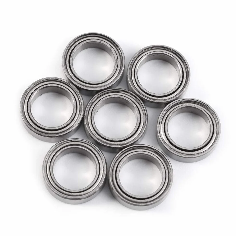 Łożyska kulkowe, 10 sztuk 6700ZZ podwójnie ekranowane łożyska kulkowe o cienkiej ścianie, miniaturowe łożysko kulkowe 10 x 15 x 4 mm cienkościenne łożyska kulkowe